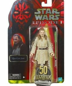 Buy ❤️ Hasbro - Black Series Qui-Gon Jinn 15 Cm Star Wars Episode I Black Series Lucasfilm 50th Anniversary Action Figure 2021 15 Cm ????