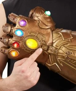 Best Sale ❤️ Hasbro - Legends Series Guanto Dell'infinito Articolato Elettronico Dimensioni Reali Replica 1:1 Thanos Avengers Infinity War Hasbro ???? -hasbro Sales Store guanto infinito 7