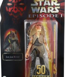 Cheapest ???? Hasbro - Black Series Jar Jar Binks 15 Cm Star Wars Episode I Black Series Lucasfilm 50th Anniversary Action Figure 2021 ????
