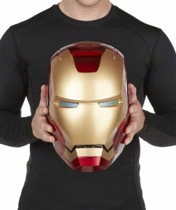 Promo ⌛ Hasbro - Legends Series Iron Man Marvel Legends Electronic Helmet Replica ???? -hasbro Sales Store x hasb7435 e