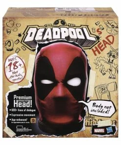 Best deal ???? Hasbro - Legends Series Testa Deadpool Marvel Legends Premium Interactive Head Deadpool's Head INGLESE ????
