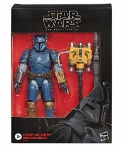 New ???? Hasbro - Black Series Fanteria Pesante Star Wars Mandalorian Black Series Action Figure Heavy Infantry Exclusive 15 Cm ✔️