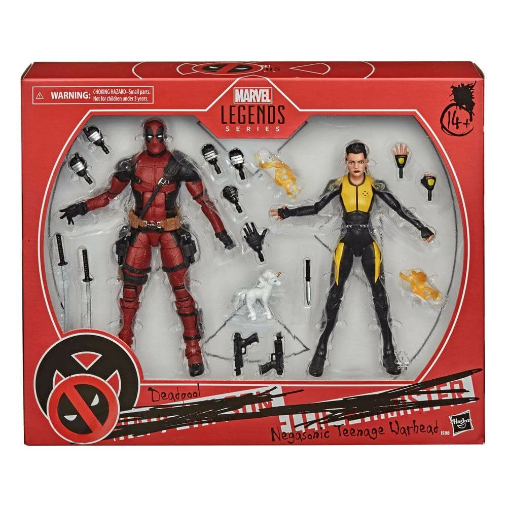 Deals ???? Hasbro - Legends Series Deadpool Marvel Legends Action Figure 2-Pack 2020 Deadpool & Negasonic Teenage Warhead 15 Cm ⌛ 1 Deals ???? Hasbro - Legends Series Deadpool Marvel Legends Action Figure 2-Pack 2020 Deadpool & Negasonic Teenage Warhead 15 Cm ⌛