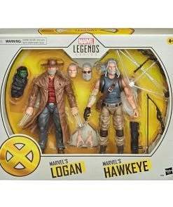 Promo ???? Hasbro - Legends Series Marvel Legends Action Figure 2-Pack 2020 Old Men Logan & Hawkeye 15 Cm ✨