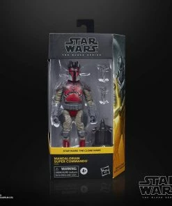 Flash Sale ???? Hasbro - Black Series Super Commando Star Wars The Clone Wars Black Series Action Figure 2020 Mandalorian 15 Cm ???? -hasbro Sales Store x hasf0014 b 1