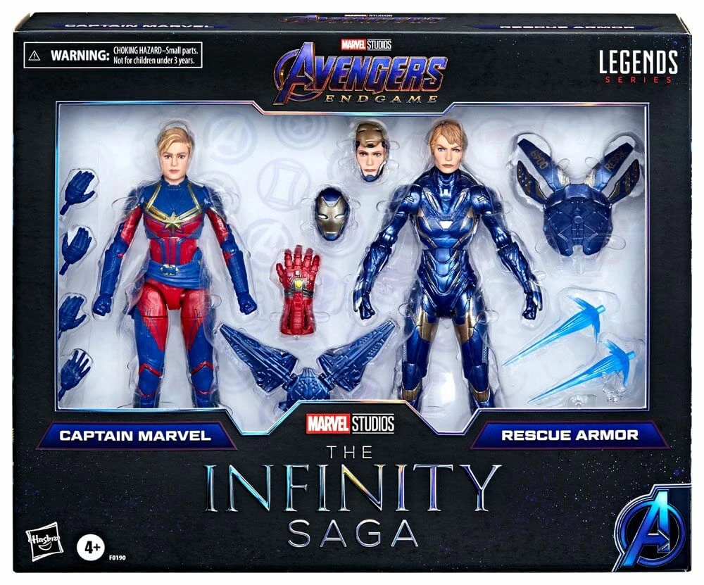 Cheap ???? Hasbro - Legends Series Captain Marvel & Rescue Armor 15 Cm Avengers: Endgame Marvel Legends Action Figure 2021 - NOVEMBER 2021 ???? 2 Cheap ???? Hasbro - Legends Series Captain Marvel & Rescue Armor 15 Cm Avengers: Endgame Marvel Legends Action Figure 2021 - NOVEMBER 2021 ???? - Image 2