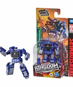 New ???? Hasbro - Transformers Transformers Generations War For Cybertron: Kingdom Action Figures Core Class 2021 W4 Soundwave ????