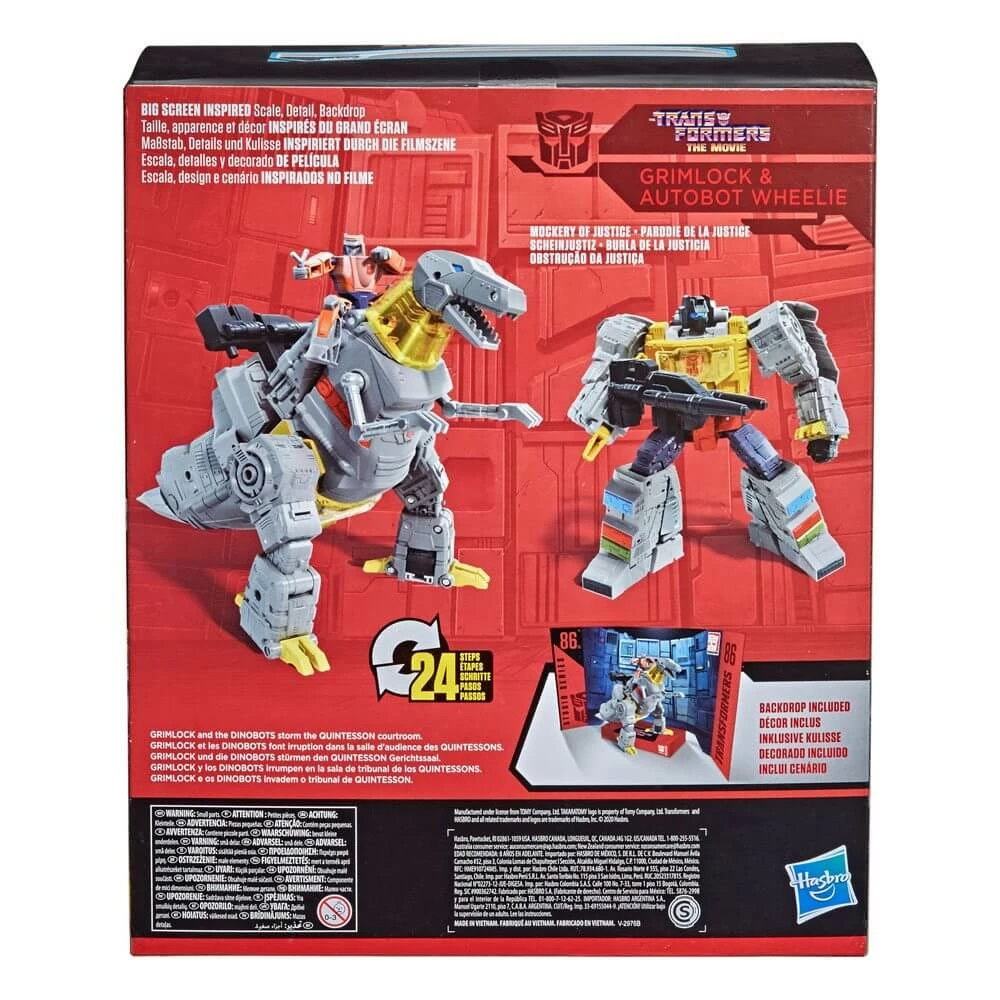 Brand new ???? Hasbro - Transformers Grimlock E Autobot Wheelie Transformers Studio Series Leader Class Action Figure 2021 Wave 1 ???? 6 Brand new ???? Hasbro - Transformers Grimlock E Autobot Wheelie Transformers Studio Series Leader Class Action Figure 2021 Wave 1 ???? - Image 6
