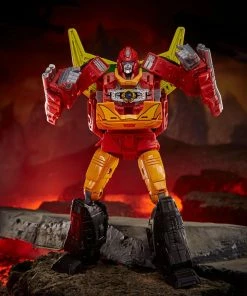New ???? Hasbro - Transformers Rodimus Prime Transformers Generations War For Cybertron: Kingdom Commander Class Action Figure ???? -hasbro Sales Store x hasf1153 a