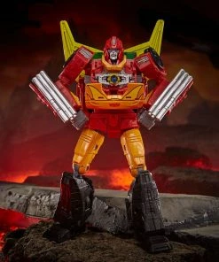 New ???? Hasbro - Transformers Rodimus Prime Transformers Generations War For Cybertron: Kingdom Commander Class Action Figure ???? -hasbro Sales Store x hasf1153 d