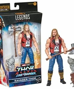 Best deal ❤️ Hasbro - Legends Series Thor: Love And Thunder Marvel Legends Series Action Figure 2022 Marvel's Korg BAF #4: Ravager Thor 15 Cm ????