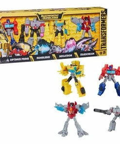 New ???? Hasbro - Transformers Transformers Buzzworthy Bumblebee Action Figure 4-Pack Warriors 14 Cm ????