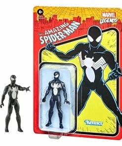Best Pirce ???? Hasbro - Legends Series Marvel Legends Retro Collection Action Figure 2022 Symbiote Spider-Man 10 Cm ????