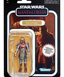 New ???? Hasbro - Black Series The Armorer Star Wars The Mandalorian Vintage Collection Carbonized Action Figure 2021 10 Cm ✨