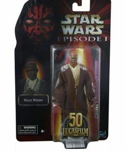 Cheap ???? Hasbro - Black Series Mace Windu 15 Cm Star Wars Episode I Black Series Lucasfilm 50th Anniversary Action Figure 2021 15 Cm ????