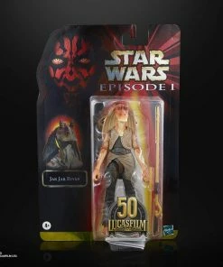 Cheapest ???? Hasbro - Black Series Jar Jar Binks 15 Cm Star Wars Episode I Black Series Lucasfilm 50th Anniversary Action Figure 2021 ???? -hasbro Sales Store x hasf2803 a