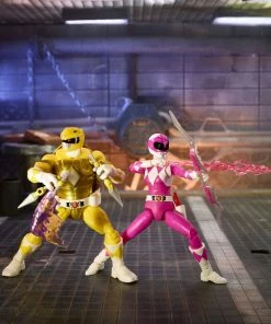 Hot Sale ???? Hasbro - Lightning Collection Power Rangers X TMNT Lightning Collection Action Figures 2022 Morphed April O´Neil & Michelangelo ✔️ -hasbro Sales Store x hasf2967 a