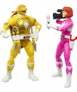 Hot Sale ???? Hasbro - Lightning Collection Power Rangers X TMNT Lightning Collection Action Figures 2022 Morphed April O´Neil & Michelangelo ✔️ -hasbro Sales Store x hasf2967 e