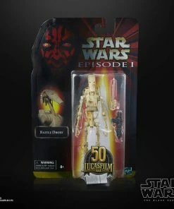 Hot Sale ???? Hasbro - Black Series Battle Droid Star Wars Episode I Black Series Lucasfilm 50th Anniversary Action Figure 2021 15 Cm ???? 9 Hot Sale ???? Hasbro - Black Series Battle Droid Star Wars Episode I Black Series Lucasfilm 50th Anniversary Action Figure 2021 15 Cm ???? -hasbro Sales Store x hasf3004 a
