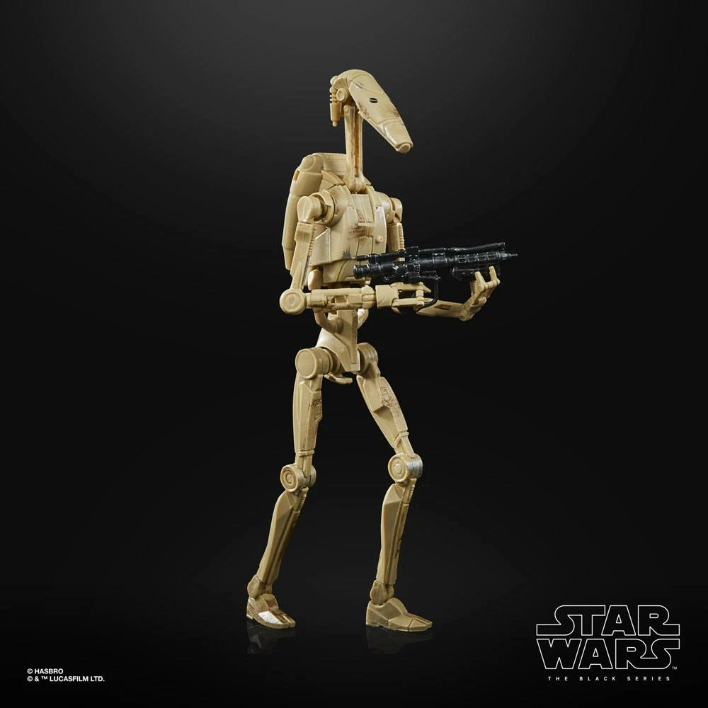 Hot Sale ???? Hasbro - Black Series Battle Droid Star Wars Episode I Black Series Lucasfilm 50th Anniversary Action Figure 2021 15 Cm ???? 7 Hot Sale ???? Hasbro - Black Series Battle Droid Star Wars Episode I Black Series Lucasfilm 50th Anniversary Action Figure 2021 15 Cm ???? - Image 7