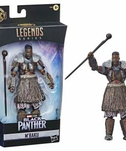 Hot Sale ???? Hasbro - Legends Series M'Baku Black Panther Legacy Collection Action Figure 15 Cm ????
