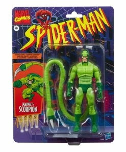 New ???? Hasbro - Legends Series Spider-Man Marvel Legends Series Retro Action Figure Marvel's Scorpion 15 Cm ????
