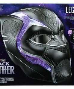 Outlet ???? Hasbro - Legends Series Black Panther Marvel Legends Series Electronic Helmet Black Panther ❤️