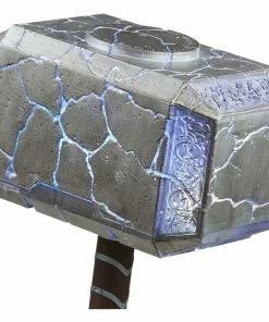 Hot Sale ???? Hasbro - Legends Series Thor: Love And Thunder Marvel Legends 1/1 Mighty Thor Mjolnir Premium Electronic Roleplay ???? Hammer 49 Cm ???? -hasbro Sales Store x hasf3560 f