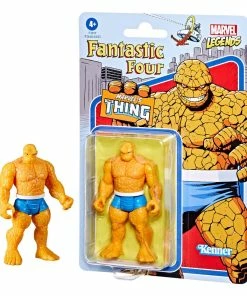 Discount ⌛ Hasbro - Legends Series Fantastic Four Marvel Legends Retro Collection Action Figure 2022 Marvel's The Thing 10 Cm ????