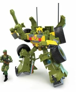 Coupon ???? Hasbro - Transformers Bumblebee A.W.E. Striker With Lonzo `Stalker´ Wilkinson Transformers X G.I. Joe Mash-Up Action Figure 23 Cm ???? -hasbro Sales Store x hasf3985 a