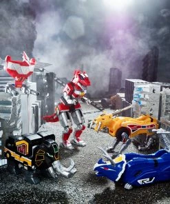 Outlet ???? Hasbro - Lightning Collection 1/144 Dino Megazord 28 Cm Mighty Morphin Power Rangers Lightning Collection Zord Ascension Project Action Figure 2022 ❤️ -hasbro Sales Store x hasf4778 f