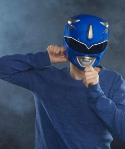 Buy ✔️ Hasbro - Lightning Collection Mighty Morphin Power Rangers Lightning Collection Premium Replica 1/1 Blue Ranger Helmet ???? -hasbro Sales Store x hasf5157 c