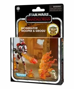 Best deal ???? Hasbro - Black Series Incinerator Trooper & Grogu Star Wars: The Mandalorian Vintage Collection Action Figure 2022 10 Cm ????