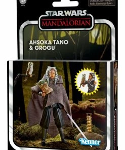 Outlet ⭐ Hasbro - Black Series Ahsoka Tano & Grogu Star Wars: The Mandalorian Vintage Collection Action Figure 2022 10 Cm ⌛