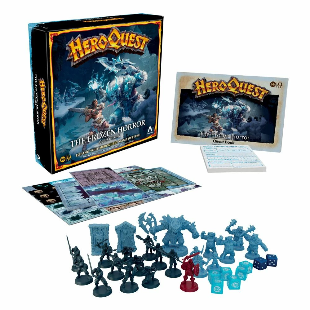Wholesale ???? Hasbro - HeroQuest HeroQuest Board Game Expansion The Frozen Horror Quest Pack - ENGLISH ⭐ 1 Wholesale ???? Hasbro - HeroQuest HeroQuest Board Game Expansion The Frozen Horror Quest Pack - ENGLISH ⭐