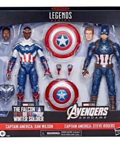 Best Sale ???? Hasbro - Legends Series Sam Wilson & Steve Rogers 15 Cm Marvel Legends Action Figure 2-Pack 2022 Captain America - MAY 2022 ???? -hasbro Sales Store x hasf5880 s 1