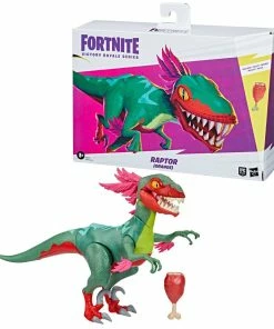 Promo ???? Hasbro - Royale Fortnite Raptor (Orange) Fortnite Victory Royale Series Action Figure 15 Cm ✨