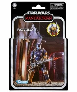Promo ???? Hasbro - Black Series Paz Vizsla Star Wars: The Mandalorian Vintage Collection Action Figure 10 Cm ✔️