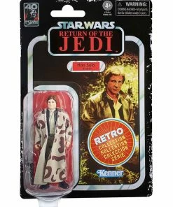 New ⌛ Hasbro - Black Series Han Solo (Endor) Star Wars Episode VI Retro Collection Action Figure 10 Cm ????