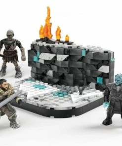 Cheapest ⭐ Mattel - Mega Construx Game Of Thrones Mega Construx Black Series Construction Set Battle Beyond The Wall ????